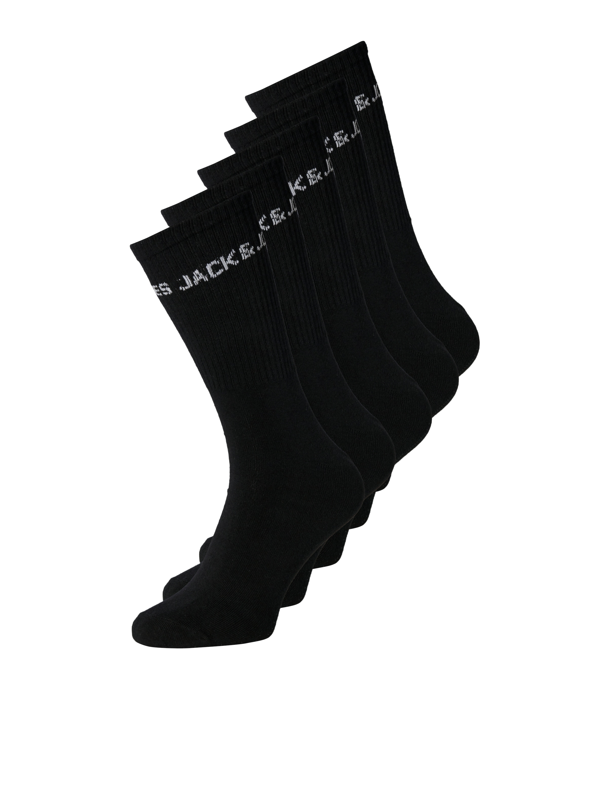 Jack & Jones PlusSize Tennissocken »JACBASIC LOGO TENNIS SOCK 5 PAC PLS NOOS« Packung, 5 Stk. tlg.