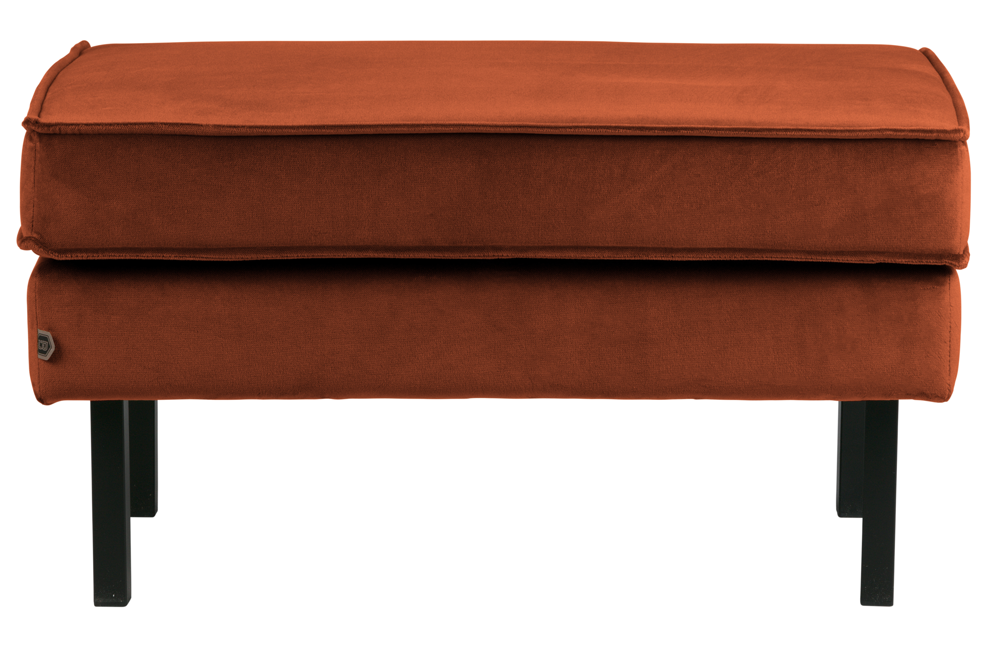 Hocker Rodeo op poten velvet Rodeo Hocker op poten velvet Roest