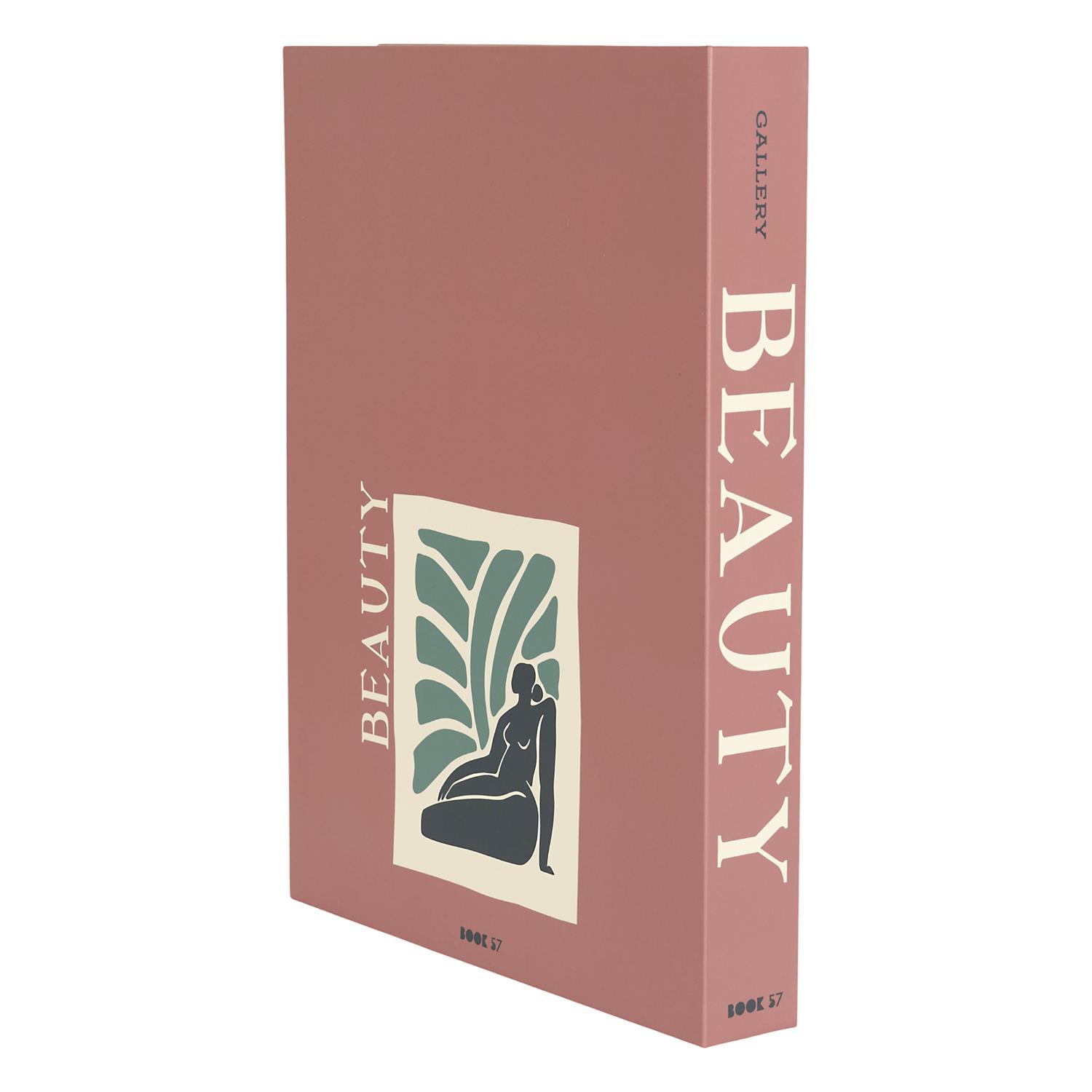 LIVRE RANGEMENT DECO BEAUTY ET FLOWERS 33X25CM