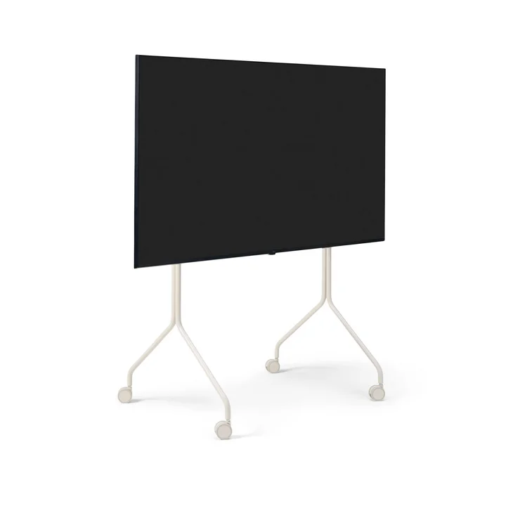 Pedestal - Moon Rollin' Tall TV-Ständer, 44 - 70 Zoll, pearl