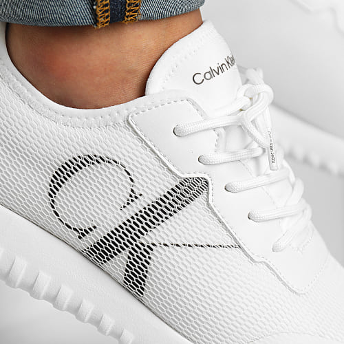 Baskets Sporty Runner SlipOn 0437 Bright White