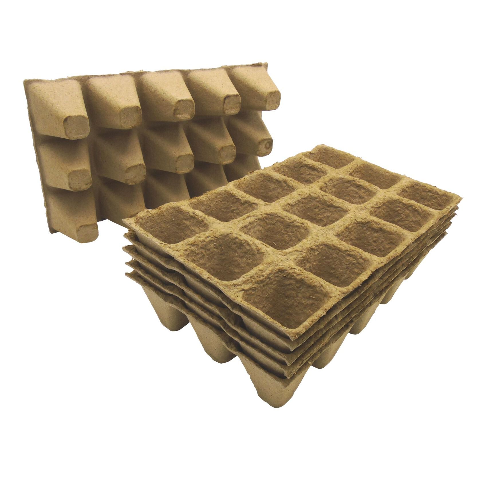 Nature - Turfpotjes - 6x15 Stuks - 15.4x26x15.4 cm