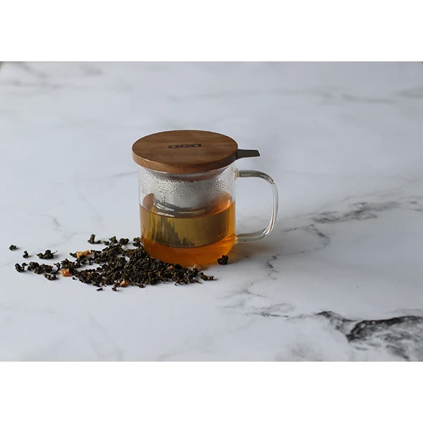 Tisanière Gustave en verre borosilicate 300 ml Ogo