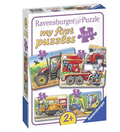 Ravensburger Puzzlespiel - My First - 4 verschiedene - Hart bei