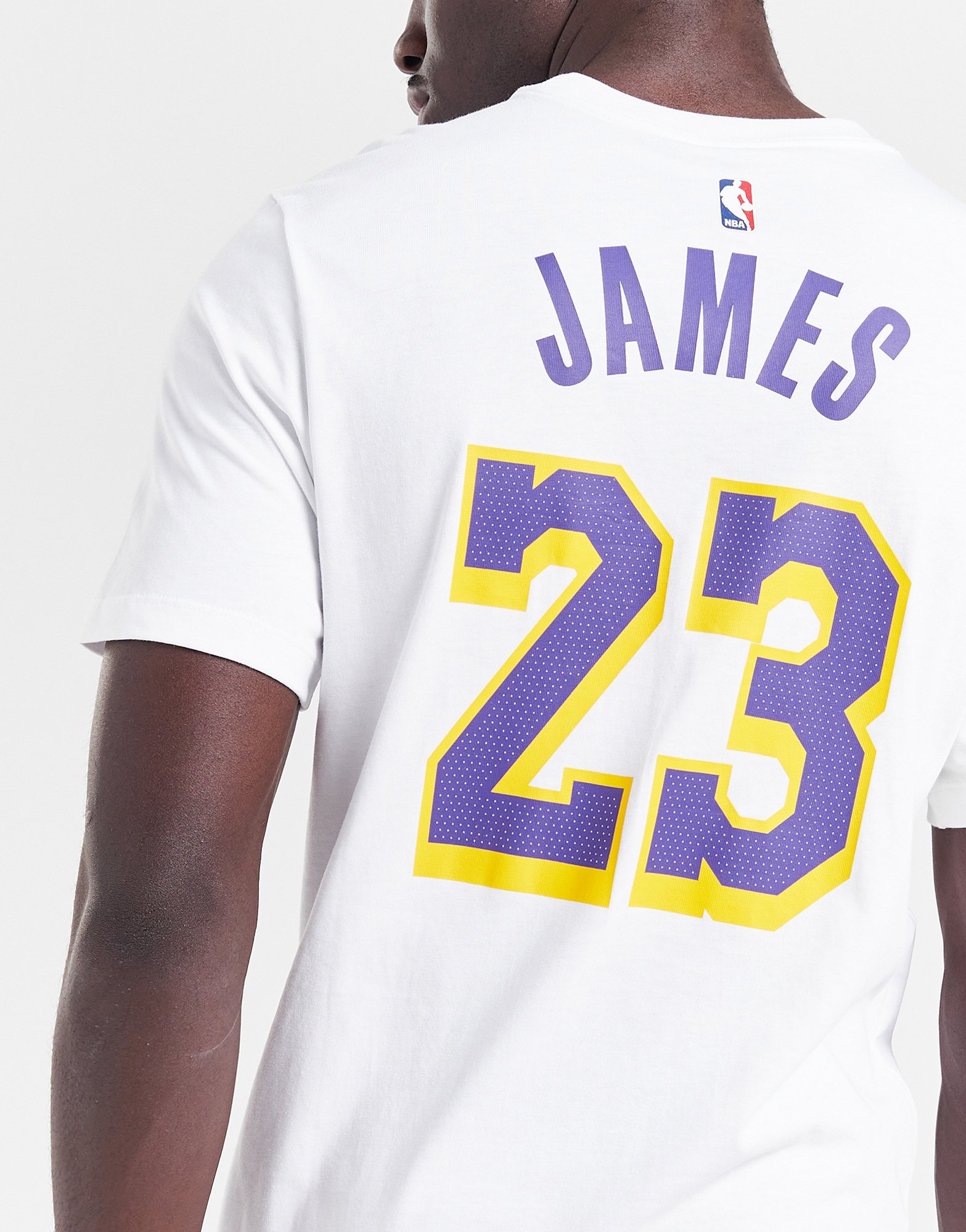 Nike T-shirt NBA LA Lakers James #23 Homme