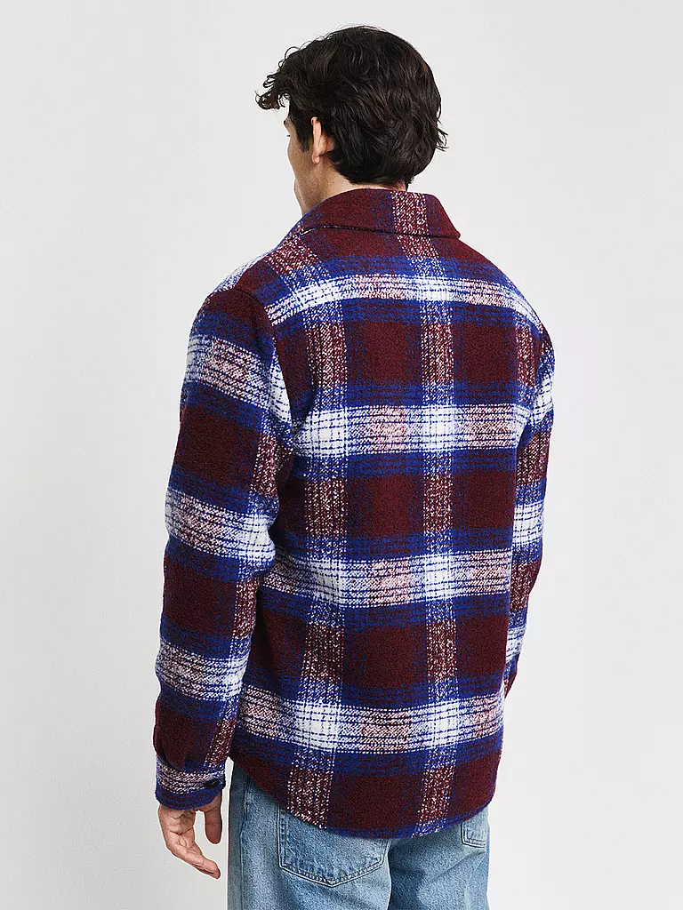 GANT Overshirt dunkelrot