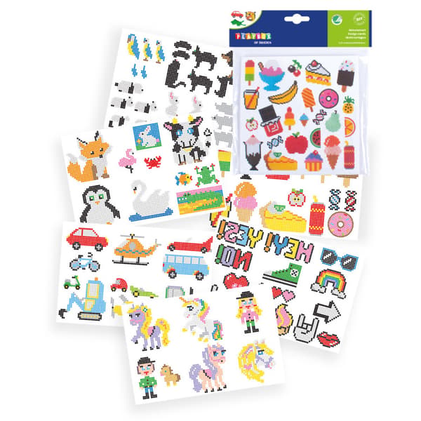 Mønsterkort til Perlebrett Midi Playbox