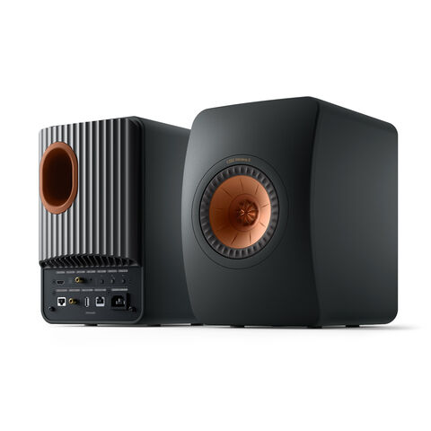 KEF LS50 Wireless II – compacte en draadloze hifi-luidspreker Zwart