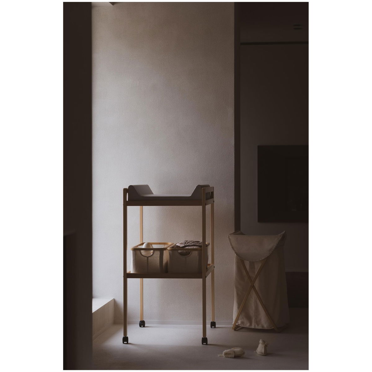 QuaxQuax   Wäschekorb beige/natural