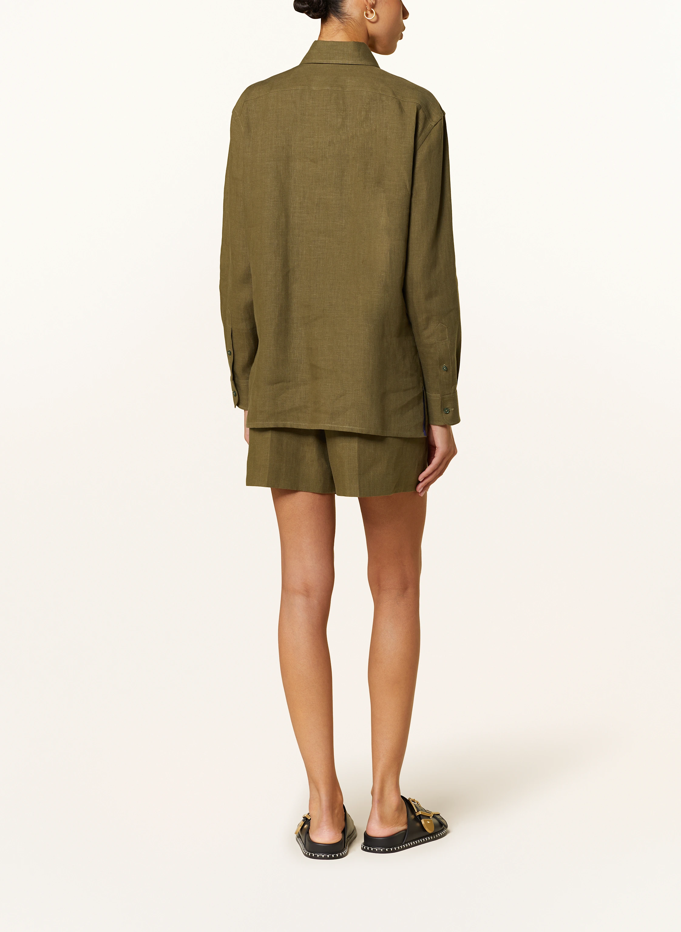 RALPH LAUREN Collection Hemdbluse aus Leinen