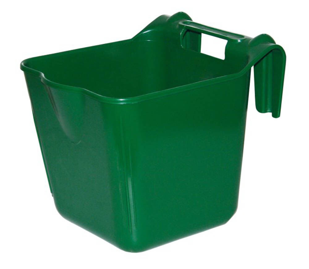 Kerbl - Voerbak - 13 Liter - Groen - 31x27.8x36 cm