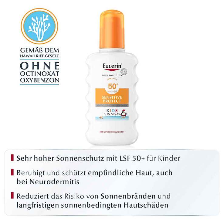Eucerin Kids Sun Spray LSF 50+, 200 ml