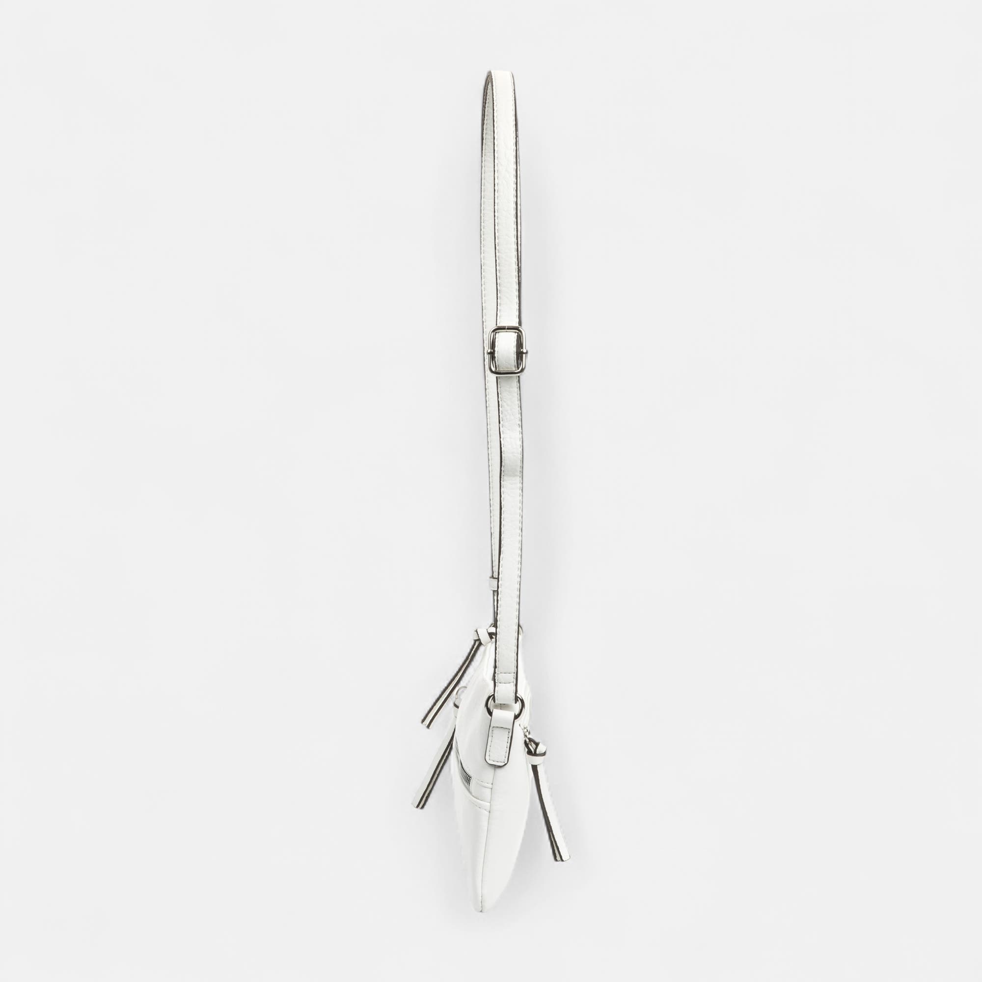 Sac bandoulière blanc