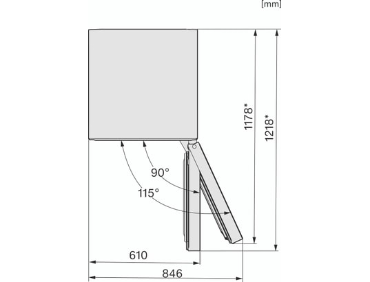MIELE - Congélateur armoire FN 4342 D ws
