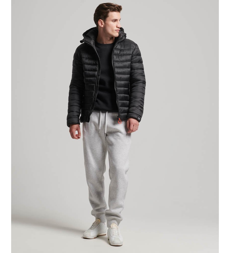 Jaqueta acolchoada Superdry Fuji Sport, preta