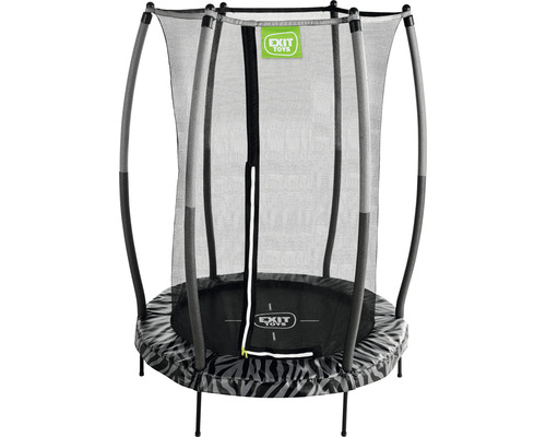 EXIT Tiggy junior trampoline met veiligheidsnet Ø 140 cm grijs