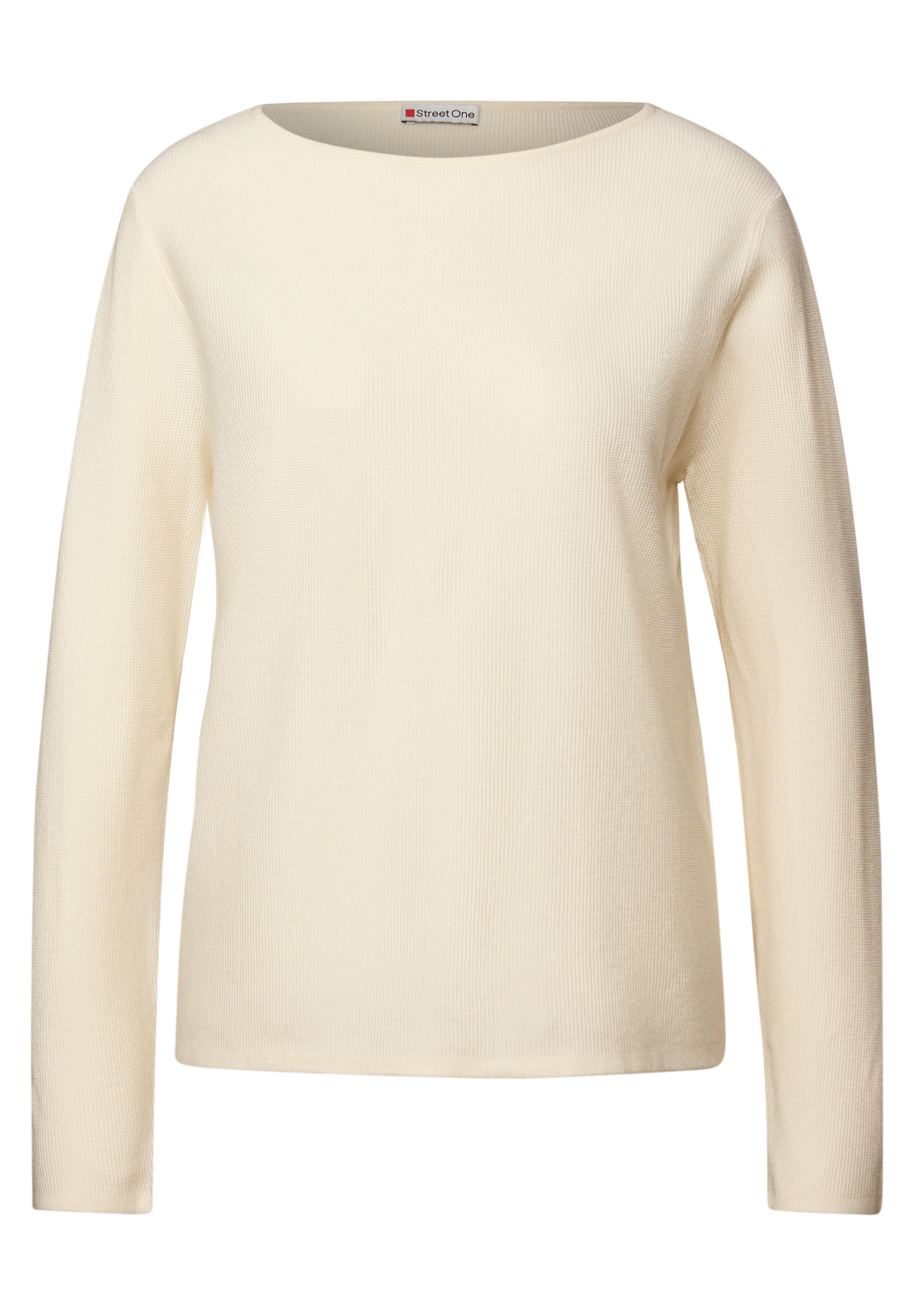STREET ONE Strickpullover , mit U-Boot-Ausschnitt