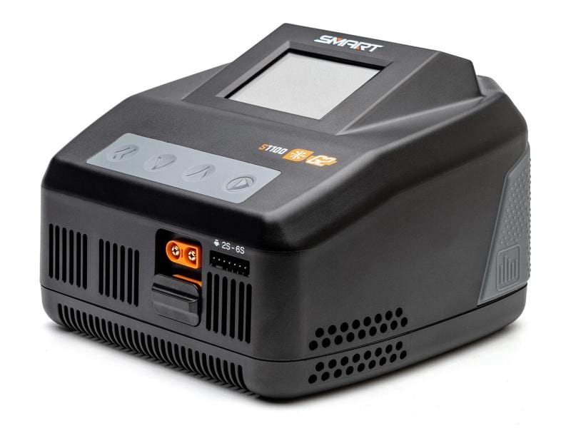 Spektrum Ladegerät Smart G2 S1100 AC, 100 W, 1-6S Spektrum Smart Ladegerät für 1-6S LiPo Akkus
