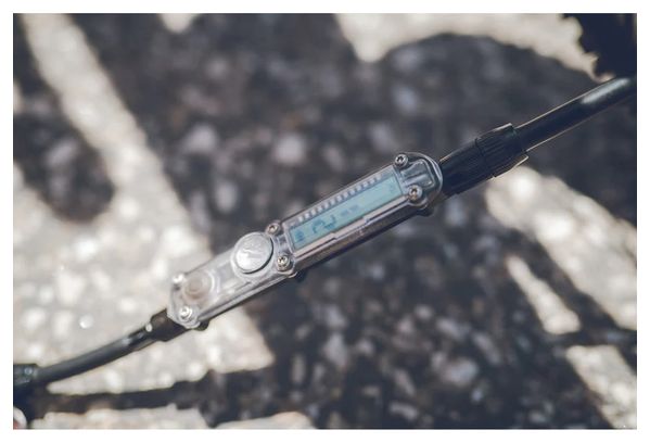Pompe à Pied Lezyne Micro Floor Drive Digital HPG (Max 11 bar) Argent
