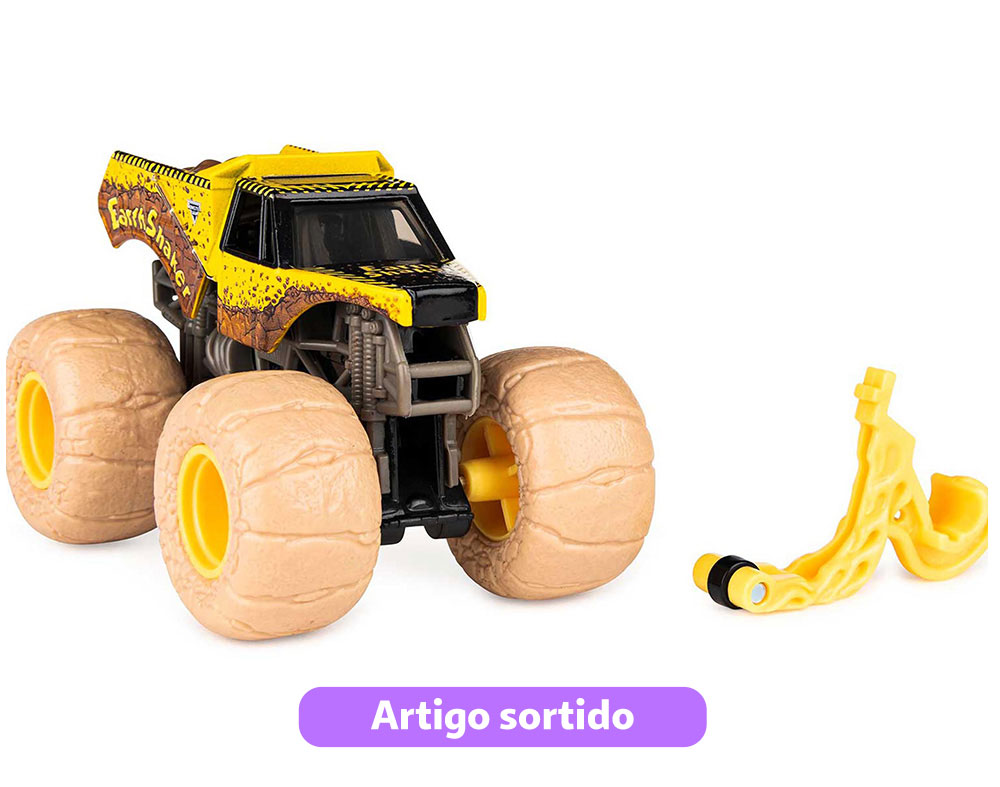 VEÍCULOS 1:64 MONSTER JAM MODELOS SORTIDOS