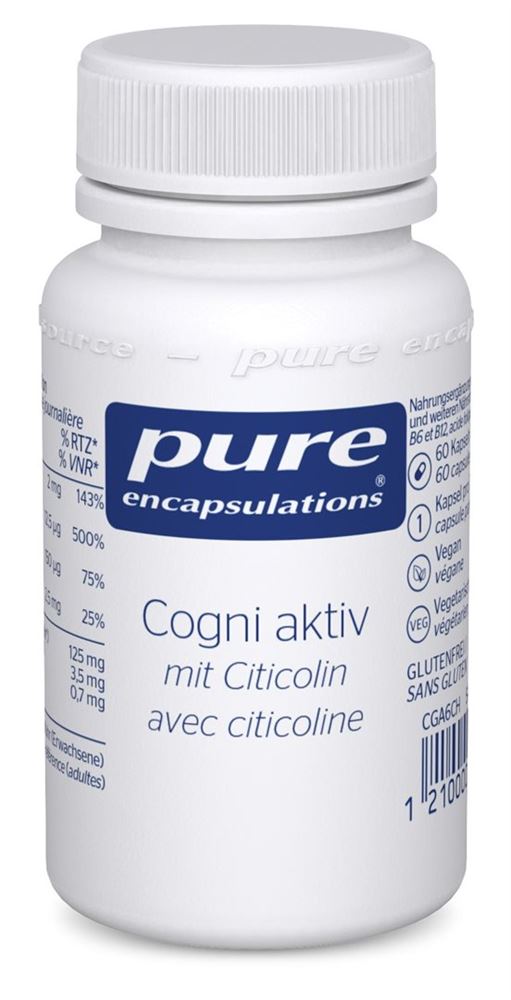 PURE Cogni Aktiv<br>60 Stück, Dose, Kapsel