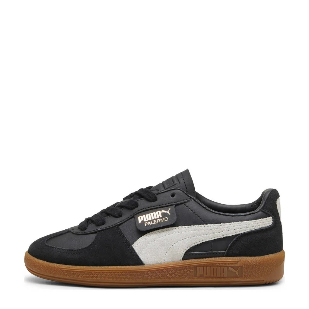 Puma Palermo Lthsneakers zwart/grijs
