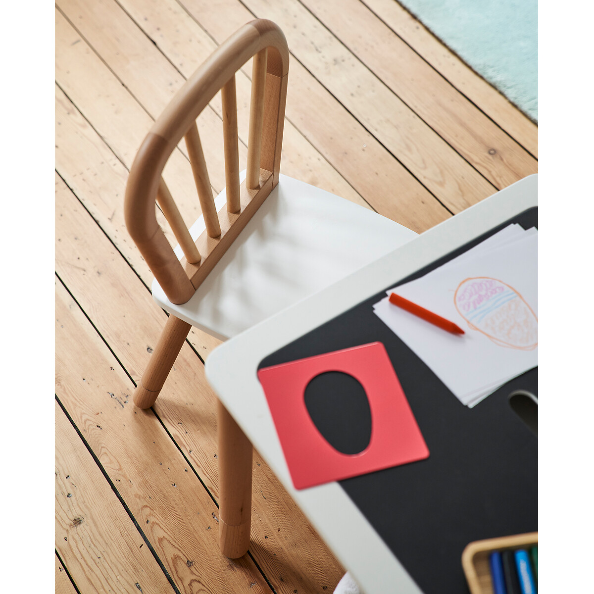 MY LITTLE MONTESSORI SCHOOL X LA REDOUTE INTERIORS<br>Evolutieve stoel, Simoni