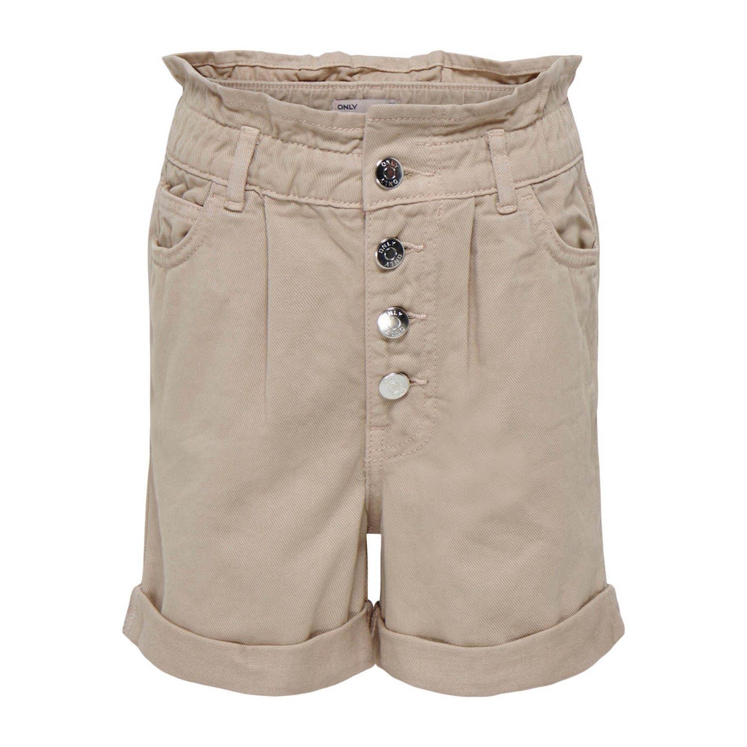 Only Kids  Cuba Paperbag Color Shorts