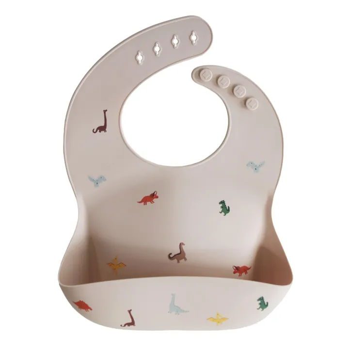 Mushie Bavoir en silicone | Beige