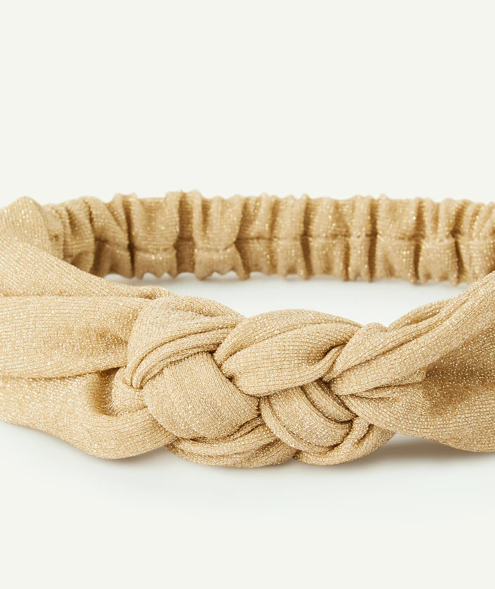 BANDEAU BÉBÉ FILLE COULEUR DORÉE