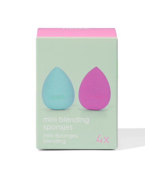 mini éponge à maquillage - lot de 4