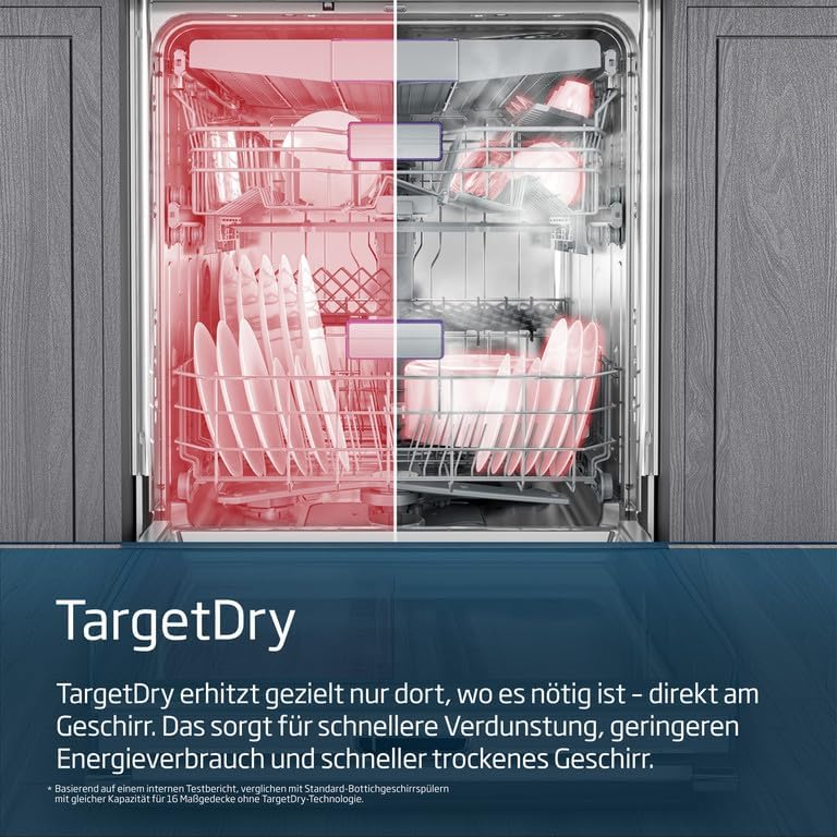 Beko BDIN36550P Geschirrspüler 60 cm, freistehend und unterbaufähig, für 15 Maßgedecke, 6 Programme, 5 Zusatzfunktionen, 3 Spülebenen, PowerIntense, SilentWash, SelfDry, weiß