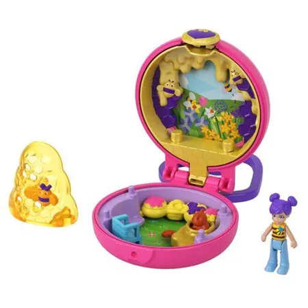 Mattel Polly Pocket Mini-Schatulle Bienenspaß