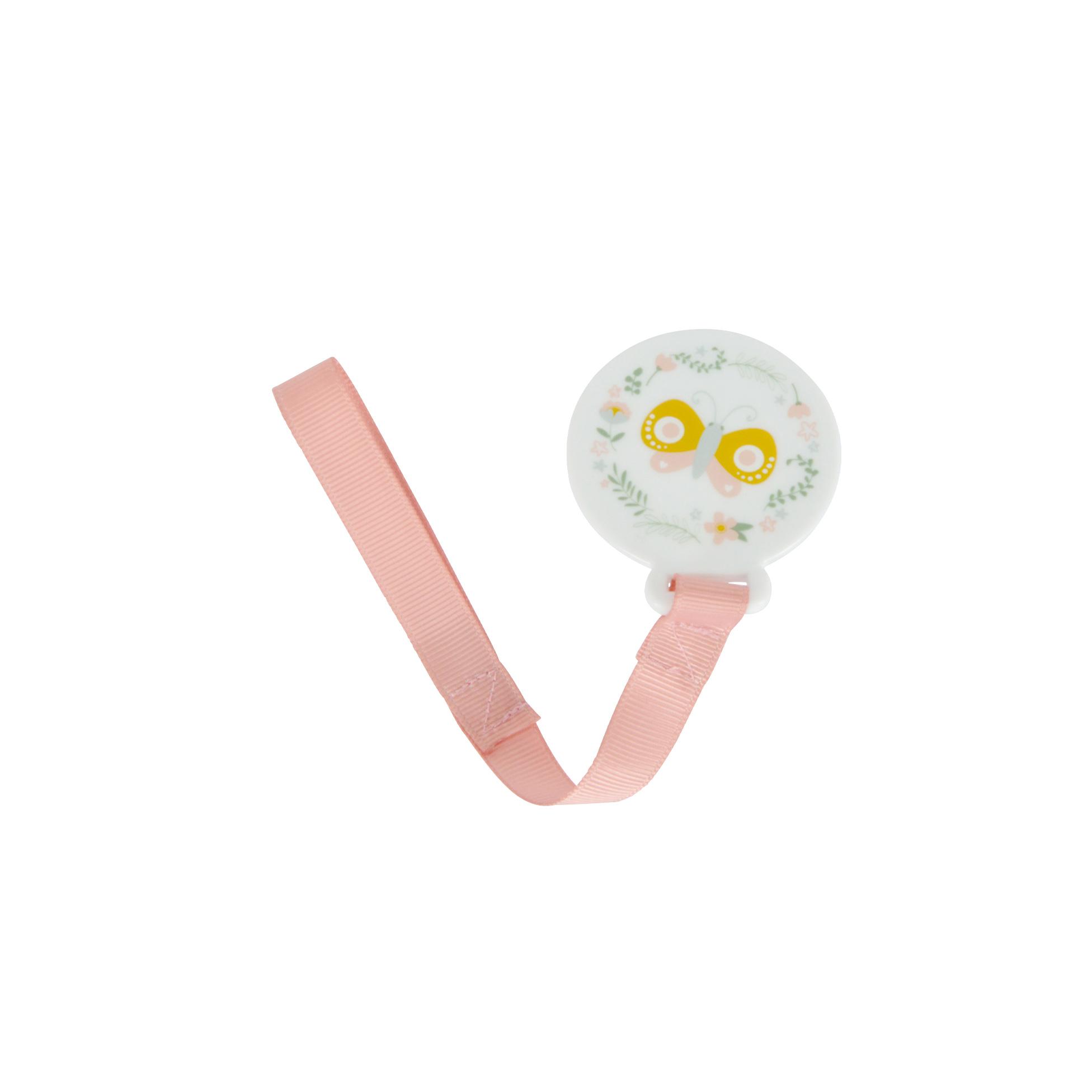 ATTACHE SUCETTE FIXATION PAR CLIP FANTASY GARDEN D.5CM