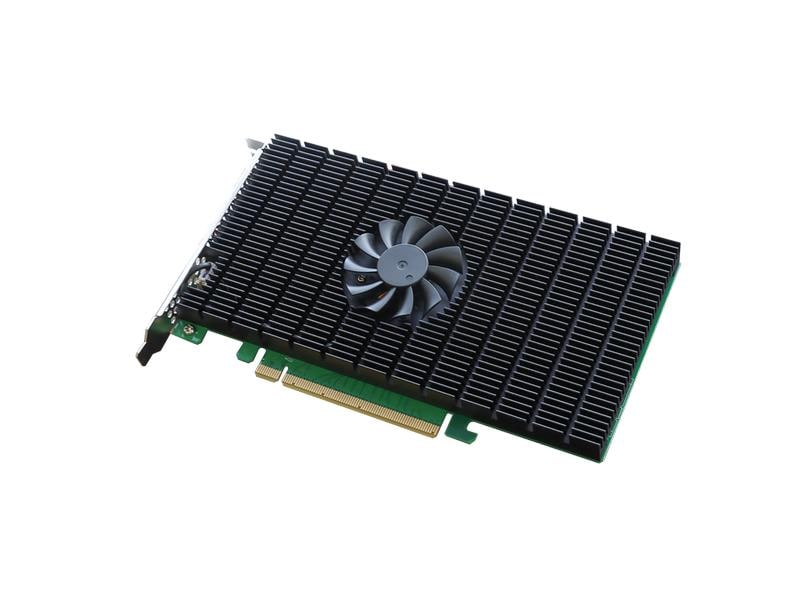 Highpoint Host Bus Adapter Rocket 1504 PCI-Ex16v4 - 4x M.2 PCIe 4.0 x16 4-Port M.2 NVMe HBA – Kostengünstiger, leistungsstarker 4-Port PCIe Gen4 M.2 NVMe