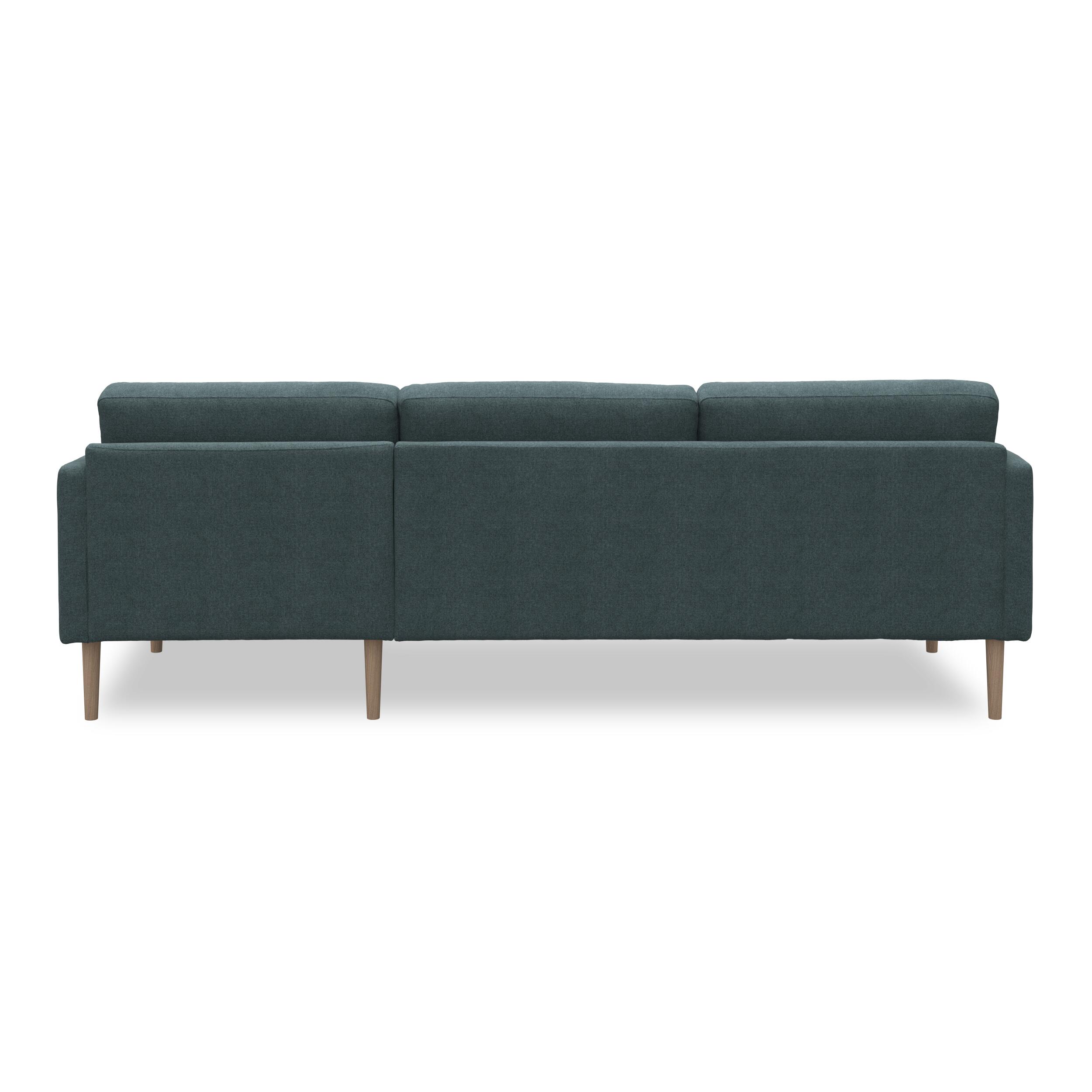 Larvik højrevendt sofa med chaiselong
