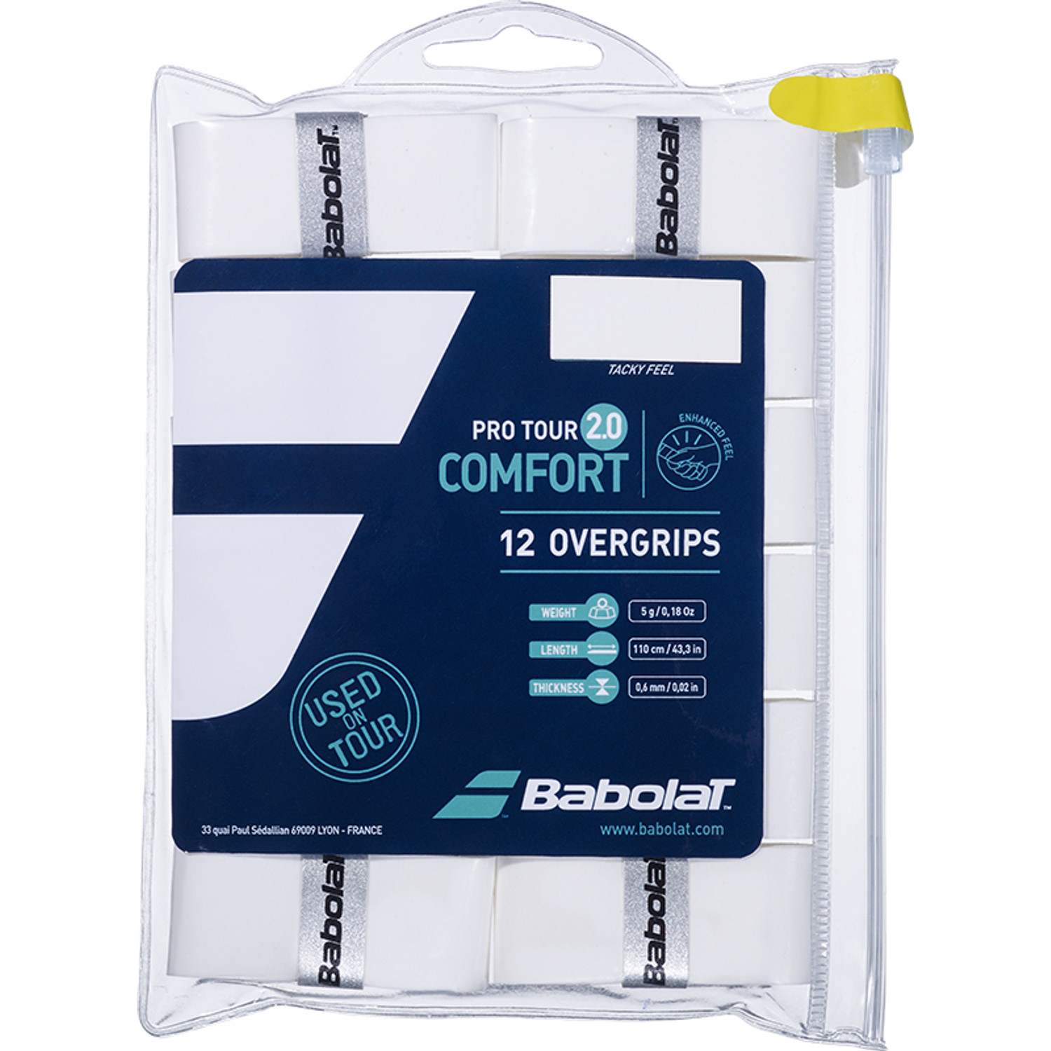 Babolat Pro Tour 2.0 Overgrip 12-Pack