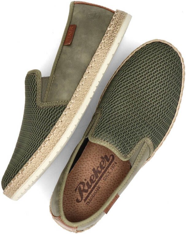 Rieker Espadrilles met luchtdoorlatende perforatie