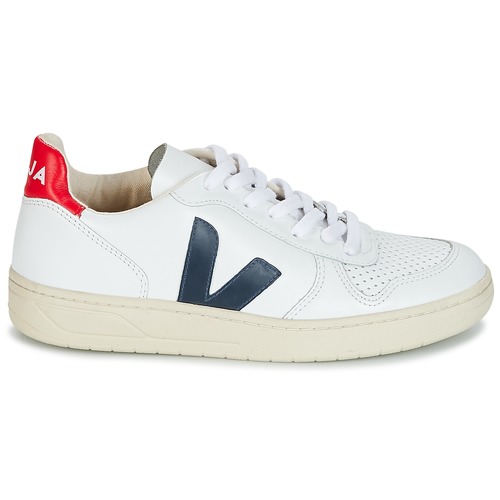 Veja - V-10 - Blanc / Bleu / Rouge
