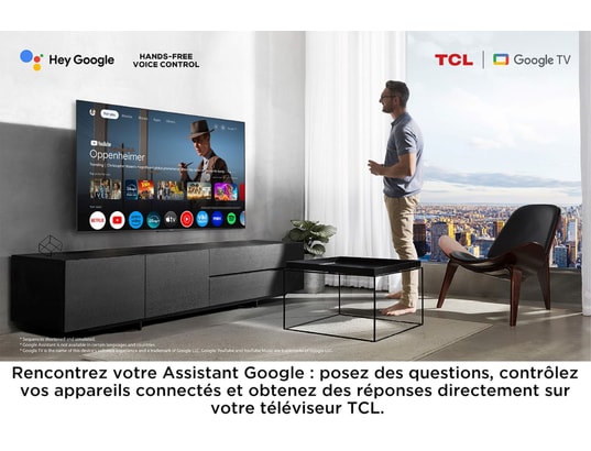 TCL - TV Mini LED 4K 291 cm 115C7K 4K QD-Mini LED Pro 144Hz