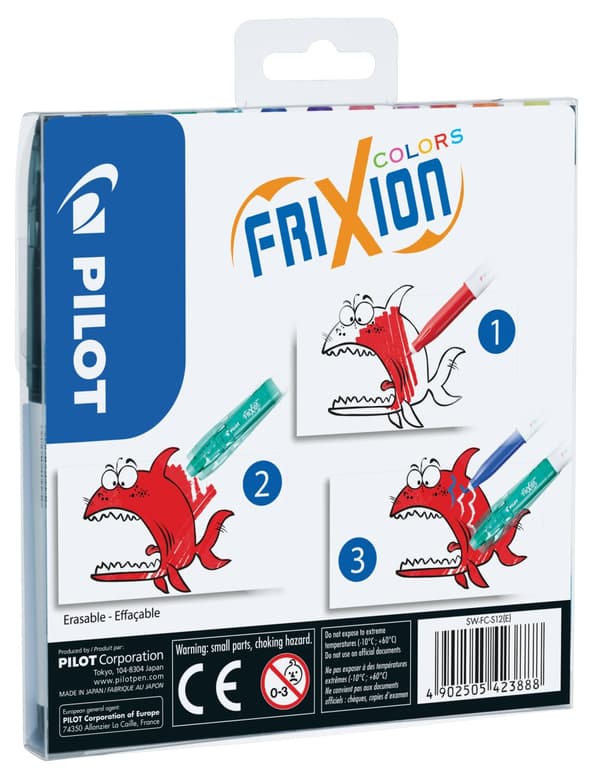 fiberpenn FriXion Colors 12 pk