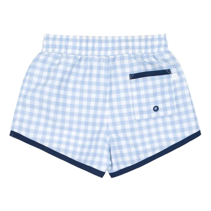 Minnow Short de Bain Boardie Vichy | Bleu
