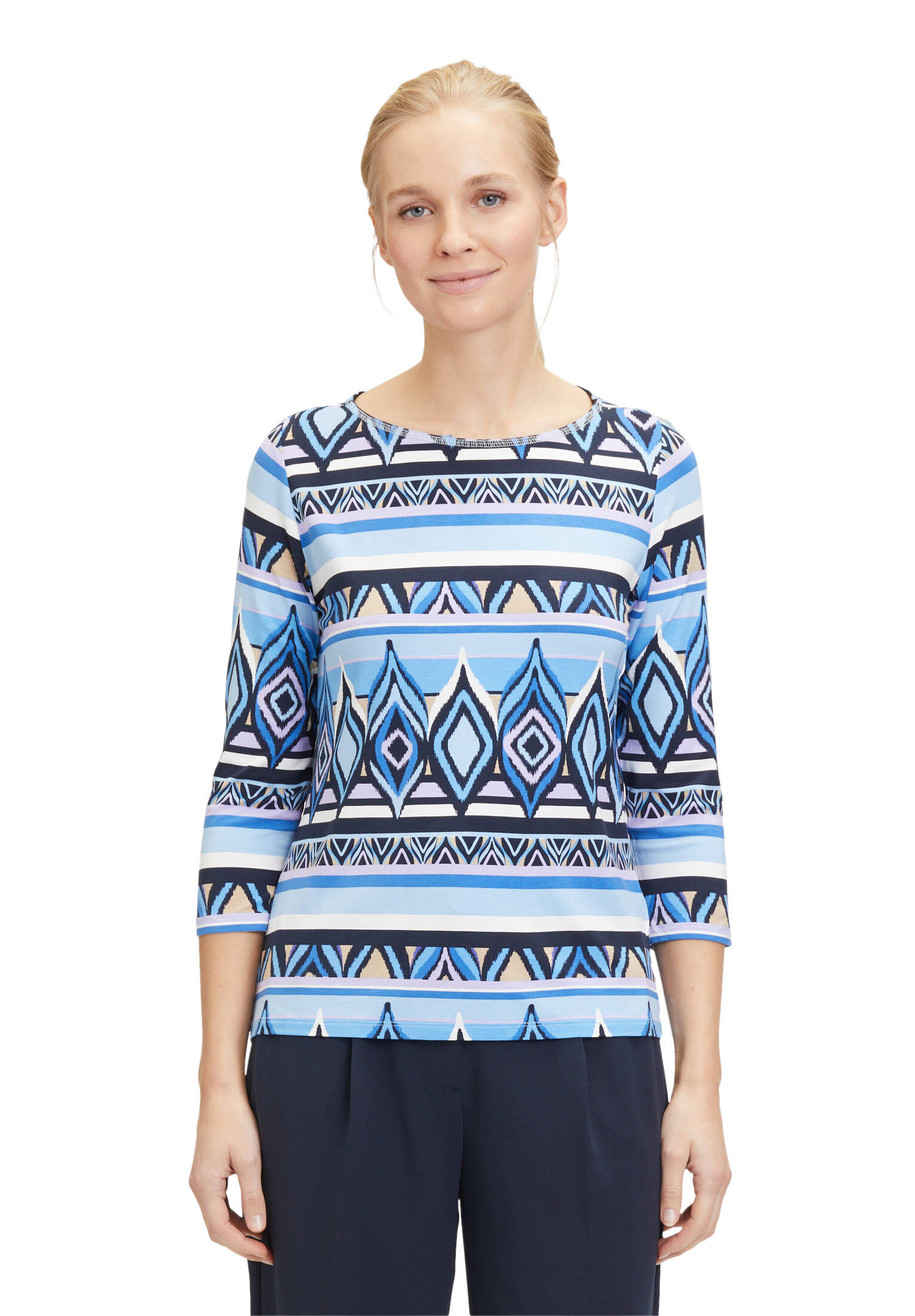 Betty Barclay| Damen Printshirt mit U-Boot-Ausschnitt