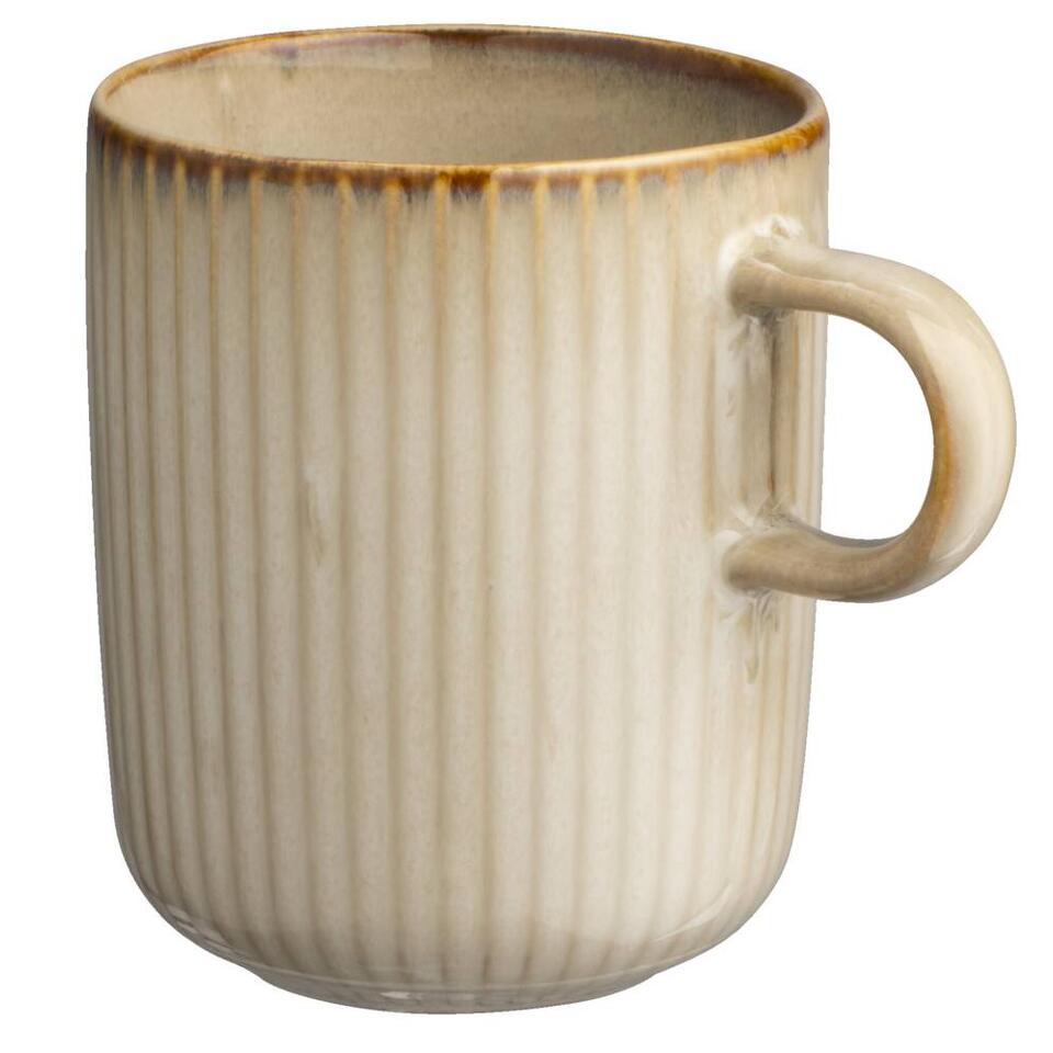 Mok met oor Camille - beige - 400 ml
