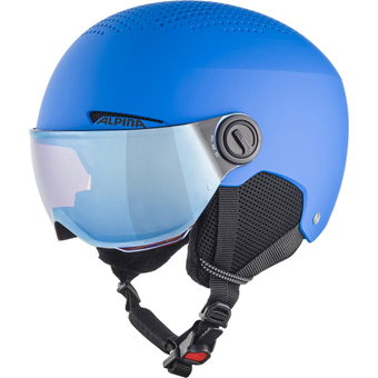 Alpina Zupo Visor Q-Lite Helm Blue Matt Kinder