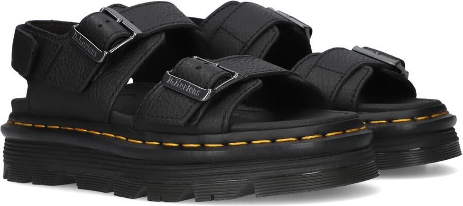 Dr. Martens Platte sandalen ZebZag Sandal Black Pisa
