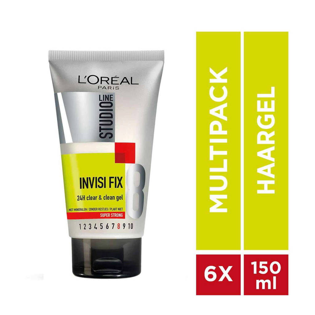 Super Strong haargel - 6x 150ml multiverpakking