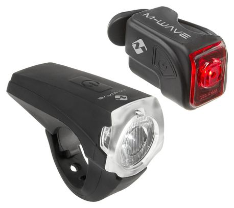 M-WAVE Atlas K10 USB paire d'éclairage