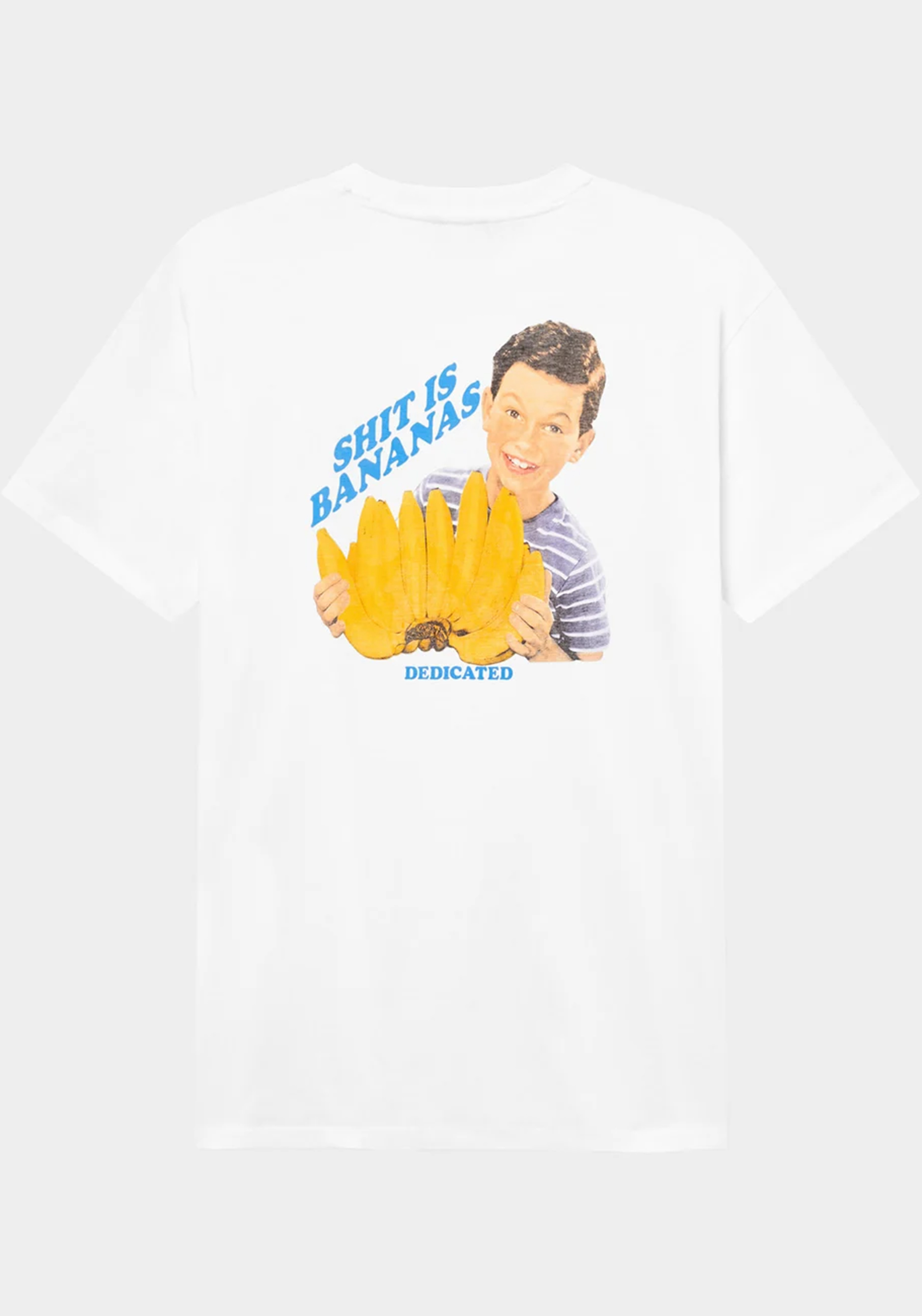 Dedicated T-Shirt Stockholm Bananas White