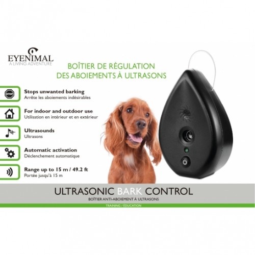 Sistema ultrassônico anti-latido para cães.